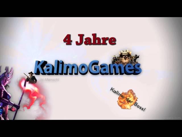 KalimoGames ist 4 Jahre alt!