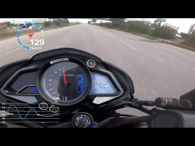 2023 Bajaj Pulsar NS200 TOP SPEED TESTED