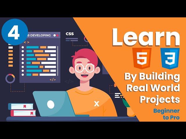 HTML CCS3 Crash Course For Absolute Beginners | #4