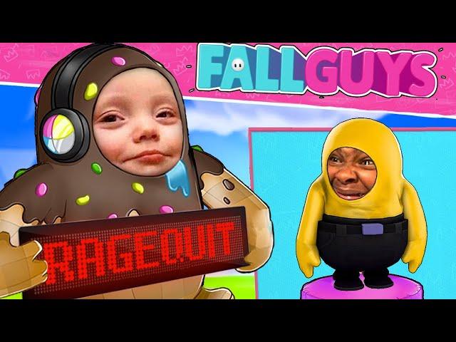 J'AI RAGEQUIT DE CE JEU !! - FALL GUYS