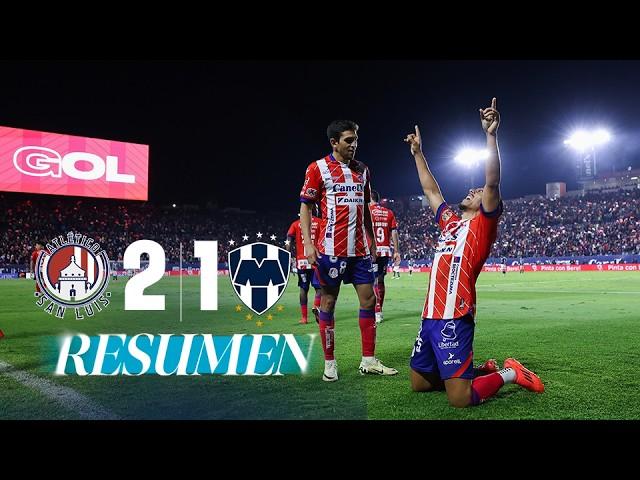 ATLÉTICO DE SAN LUIS 2-1 MONTERREY  Semifinal Ida | GOLAZOS y Ventaja para los Potosinos