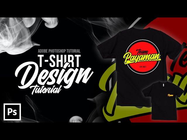 T-Shirt Design Tutorial in Adobe Photoshop | Tagalog For Beginners