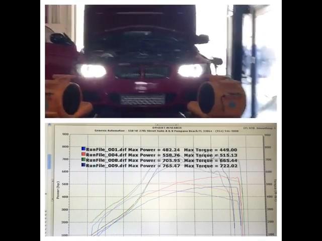 DOC Race 6266 N54 turbo kit tuned by EMP Tuning making 765whp/722wtq
