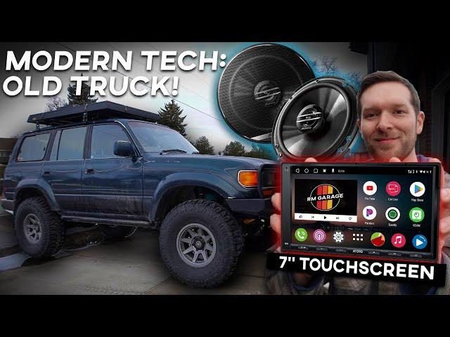 Installing a Modern Sound System in my Old Truck (Toyota Land Cruiser 80)