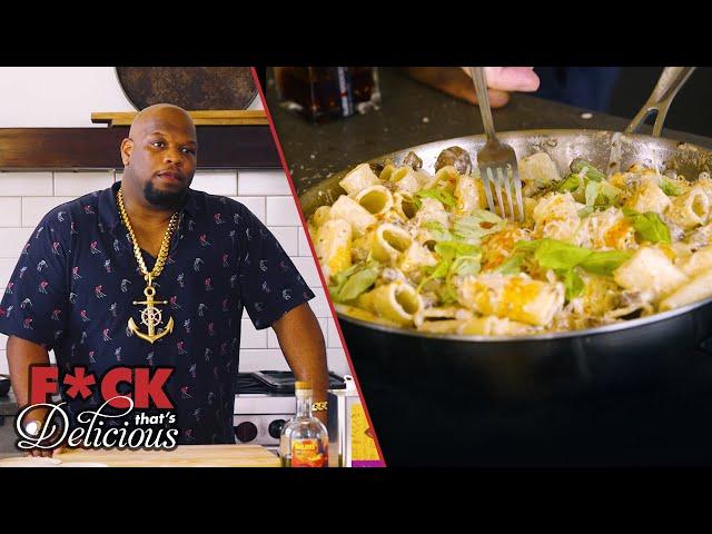 MEYHEM LAUREN’S SPICY PASTA STAPLE | FTD10