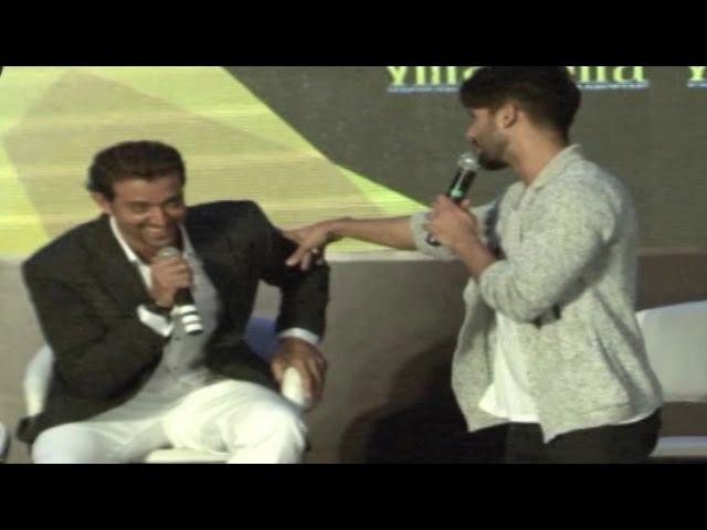 Shahid Kapoor EMBARRASSES Hrithik Roshan in PUBLIC!