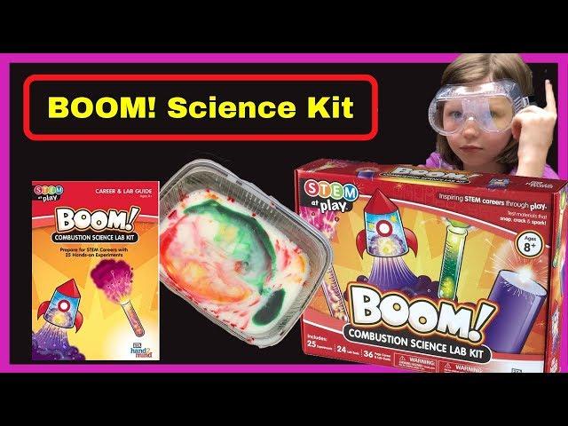 Boom Science Kit for Kids | STEM Chemistry Kit For Kids 8 and Up