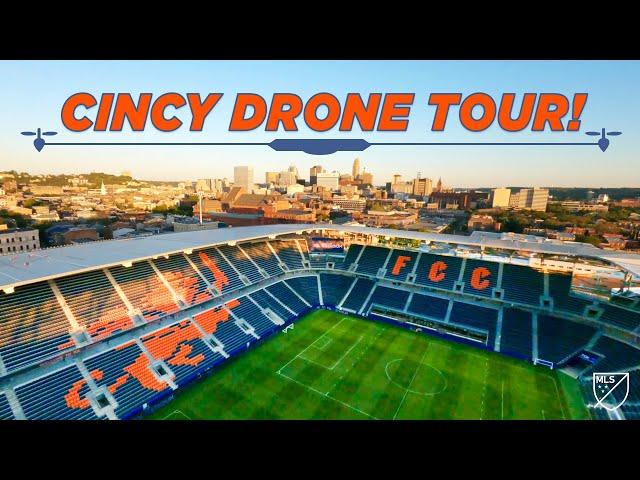 Epic FPV Drone Tour of FC Cincinnati’s New Stadium | Homecoming