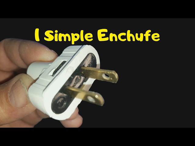 Put 1 Simple Enchufe on the Television and watch many channels on the free TV.