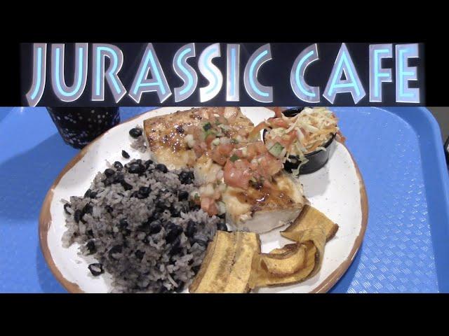 Lunch break at Universal Studios Hollywood- Jurassic Cafe (Mahi Mahi)