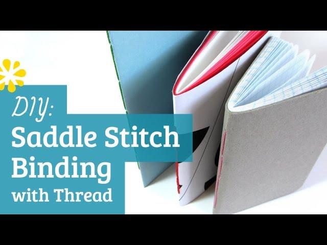 DIY Saddle Stitch Bookbinding Tutorial | Sea Lemon