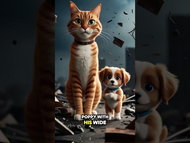 Cat Rescues Abandoned Puppy and the Cuteness is Overload