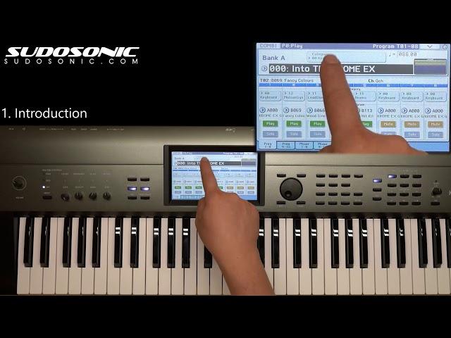 (sudosonic.com) Korg Krome EX Tutorial: Lesson 1: Introduction