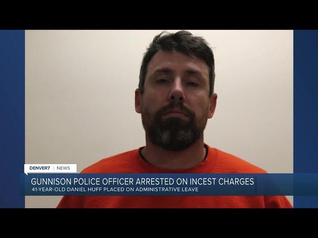 Gunnison police officer arrested for alleged incest