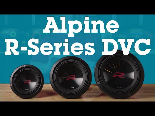 Alpine R-Series dual voice coil subwoofers | Crutchfield