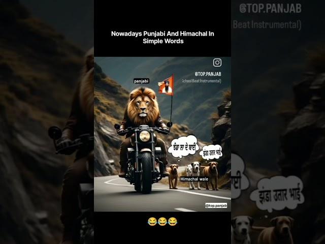 punjab vs Himachal Pradesh | punjabi latest video #shortvideo #subscribe #punjab