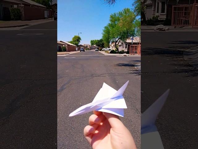 Epsilon in flight. (in slight wind)