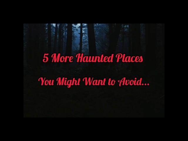5 Haunted or Cursed Places You Should NEVER Visit… #haunted #Supernatural #paranormal #haunting