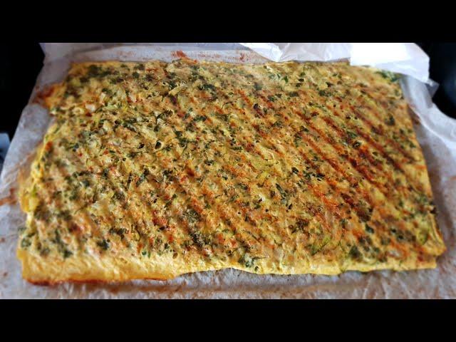 HEPSİNİ YİYEBİLİRSİNİZ KİLO YAPMAZ  AZ KALORİLİ TOST MAKİNASINDA KABAKLI OMLET BÖREĞİ