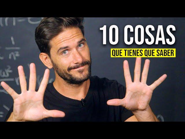 10 COSAS FUNDAMENTALES que tienes que saber sobre Física