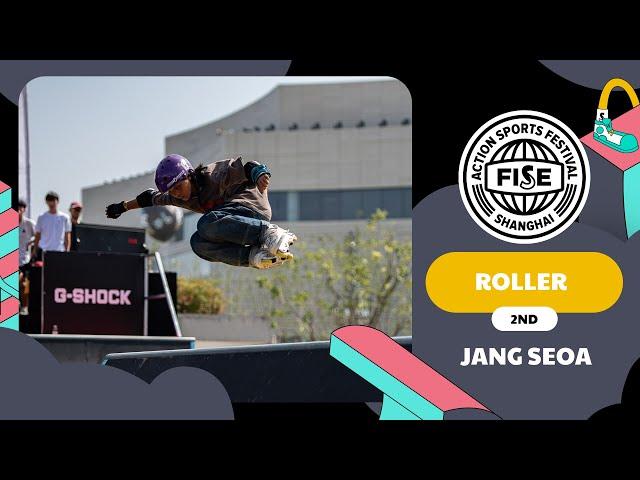 Jang SEOA - 2nd Place Women World Skate Roller Freestyle Park World Cup