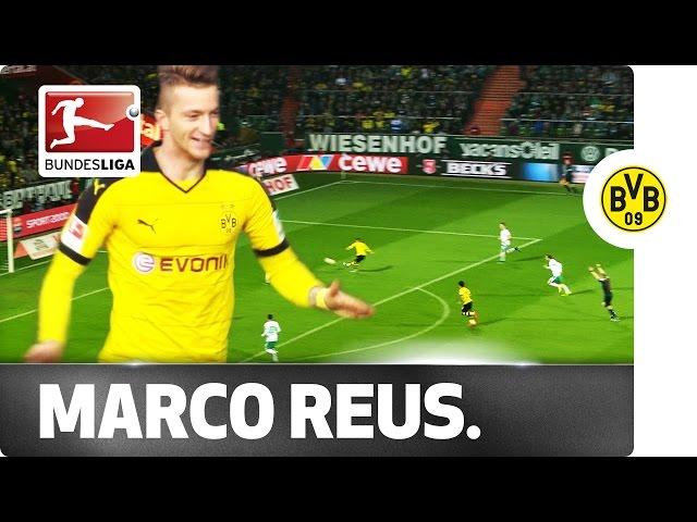 Reus Brace Fires Dortmund to Victory in Bremen