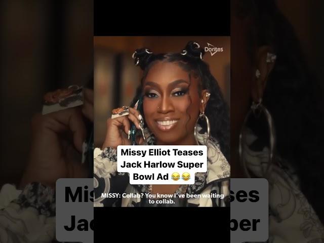 Missy Elliot Teases Jack Harlow Hilarious Ad 