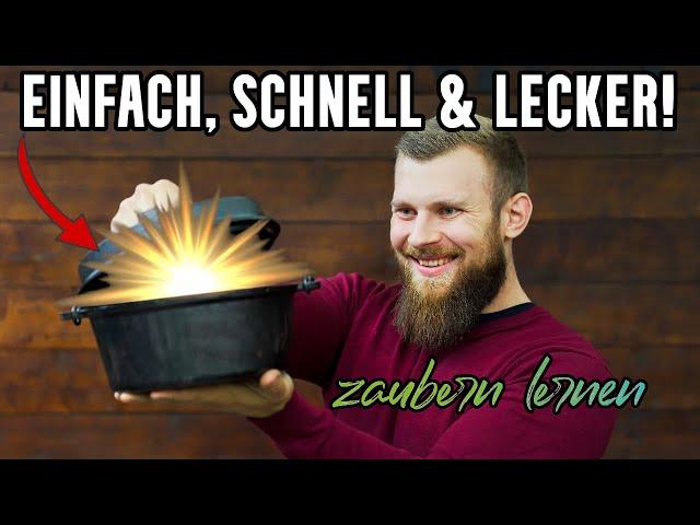 Das EINFACHSTE Dutch Oven Rezept der Welt! Schichtfleisch war Gestern! Nur 2 Zutaten