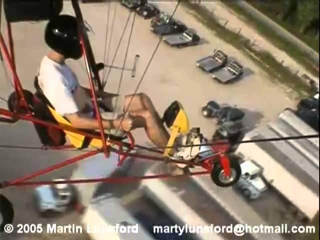 Ultralight Airplane Crashes into Trees. Engine Failure on Takeoff.