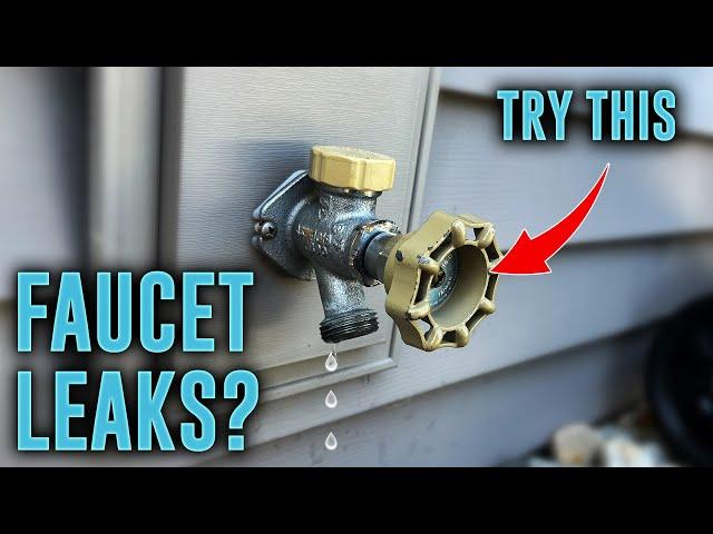 How To Fix A Leaking Hose Faucet