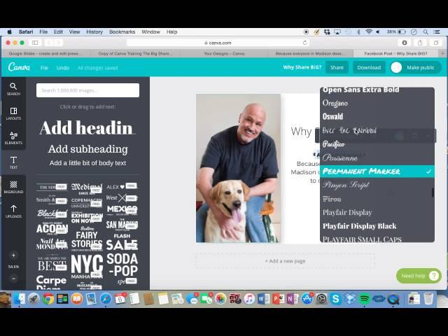 TBS 2016 Canva Training