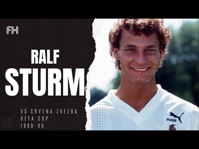 Ralf Sturm ● Skills ● Crvena Zvezda 2-0 FC Köln  ● UEFA Cup 1989-90