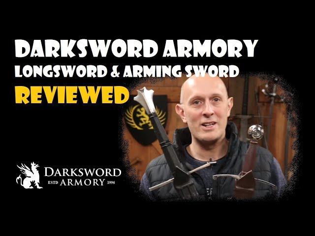 DARKSWORD ARMORY: Two-handed medieval sword & new sword, the 'Squire' REVIEWED