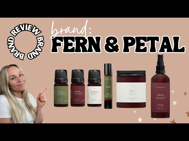 fern & petal essential oils HONEST review