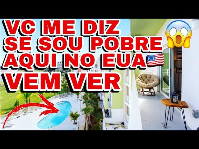 TOUR PELO MEU CONDOMÍNIO DE RICO PAGANDO BARATO AQUI NO EUA  mostrei tudo para vocês