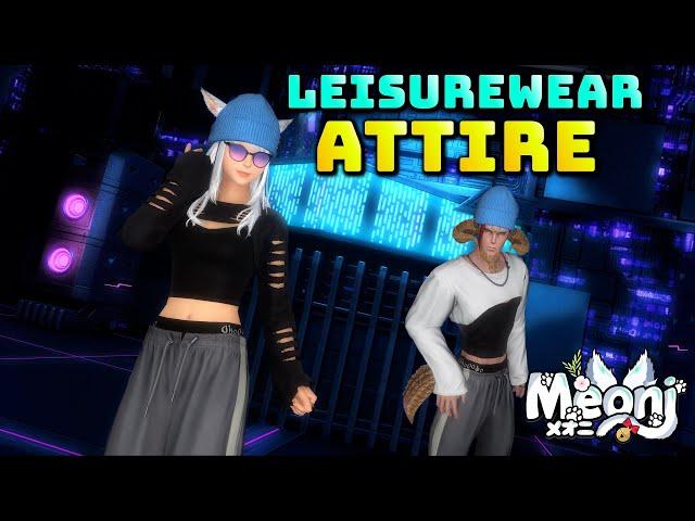 FFXIV: Leisurewear Attire - NEW Cash Shop Outfit - Showcase