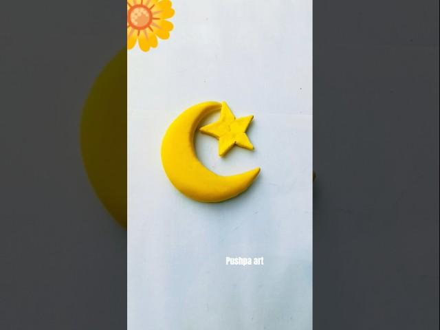 Beautiful clay art  #shortvideo #easyclay#satisfyingart#trendingshorts  #creativeclayideas