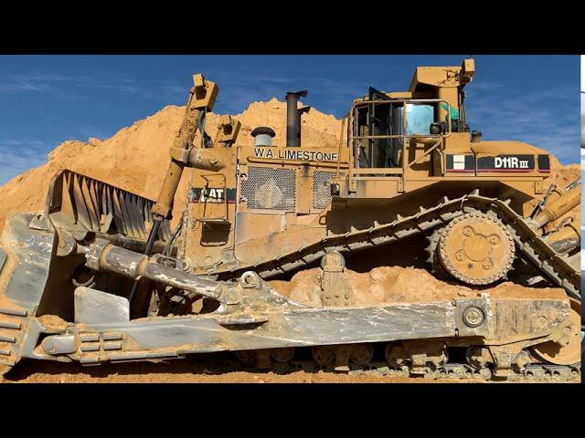 How to Operate a D11 Dozer