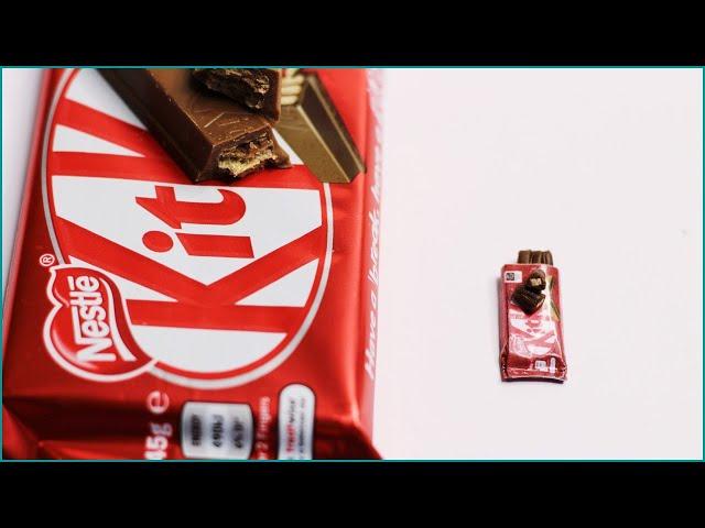 Miniature Snickers, Bounty & Kit Kat | DIY Mini Brands | Polymer Clay Tutorial