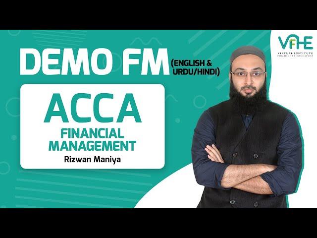 VIFHE | Investment Appraisal | Rizwan Maniya | FM URDU | Demo