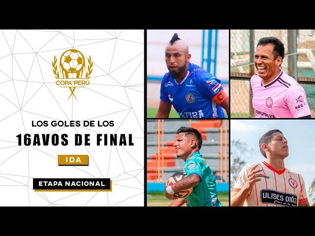 Todos los GOLES de los 16AVOS de FINAL (IDA) de la COPA PERÚ 2024 - Etapa Nacional