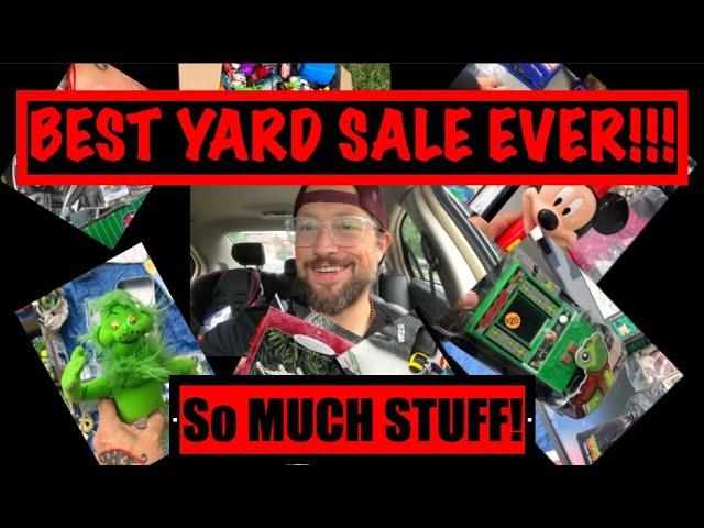 CPJ Collectibles 2022 Toy Hunting Week 13 Yard Sale Hunting Video! #toyhunting #toyhunt #yardsales