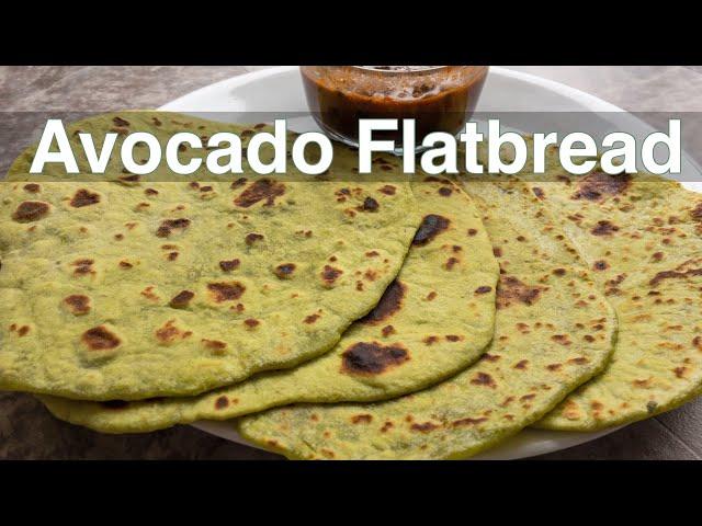 Easy Avocado Flatbread  | Only 3 Ingredients|  Papay Bread ATBP