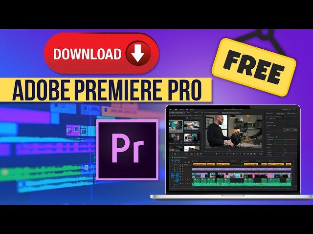 How To Download Adobe Premiere Pro For FREE on PC & MAC