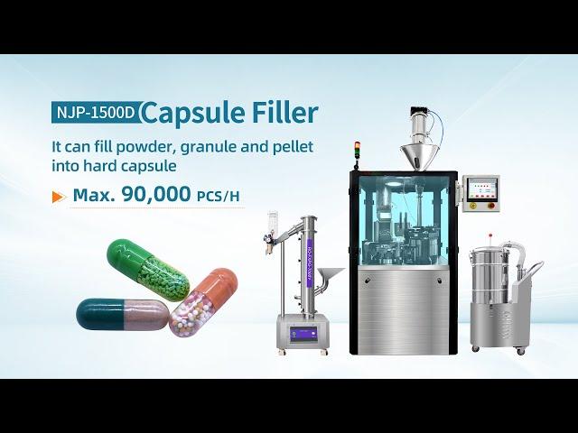 NJP-1500D Fully Automatic Capsule Filling Machine