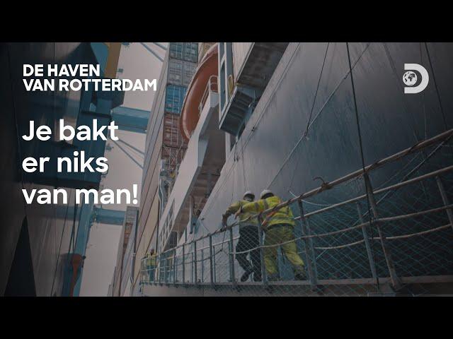 Wat doet een sjorder precies in de haven van Rotterdam?