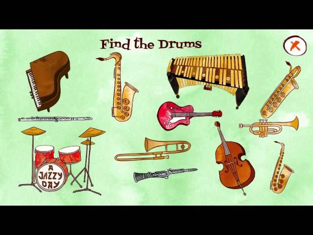 A Jazzy Day - Music Education Book for Kids - Best App For Kids - iPhone/iPad/iPod Touch