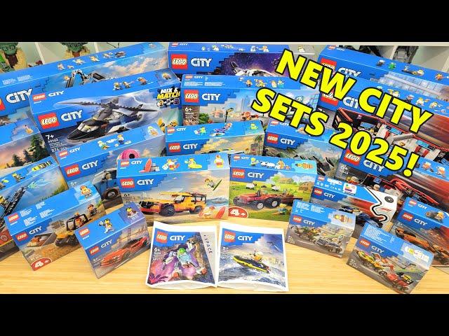 New LEGO City Sets | January 2025