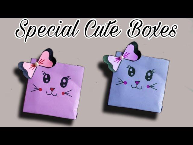 Special Cute Boxes |Easy Hand Crafting |Sister's Arts And Crafts