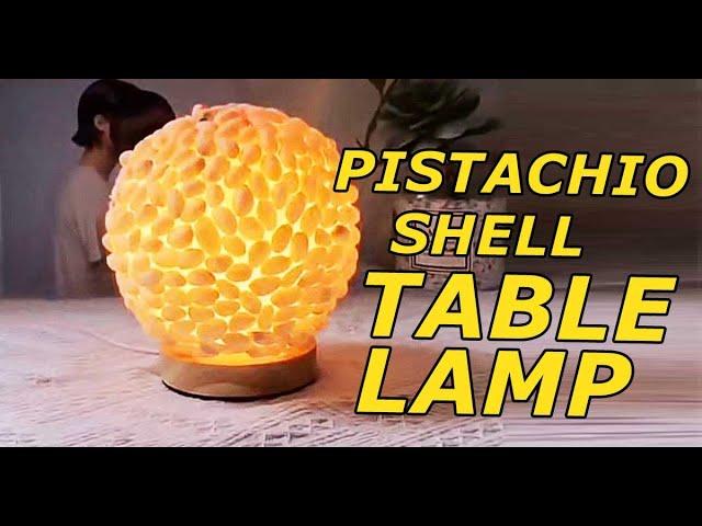 Pistachio Shell Lamp Shade DIY